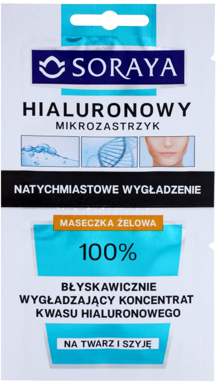Soraya Hyaluronic Microinjection intenzivní liftingová maska s kyselinou hyaluronovou