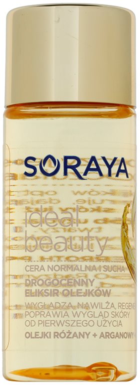 Soraya Ideal Beauty óleo regenerador com efeito suavizante para pele normal e seca