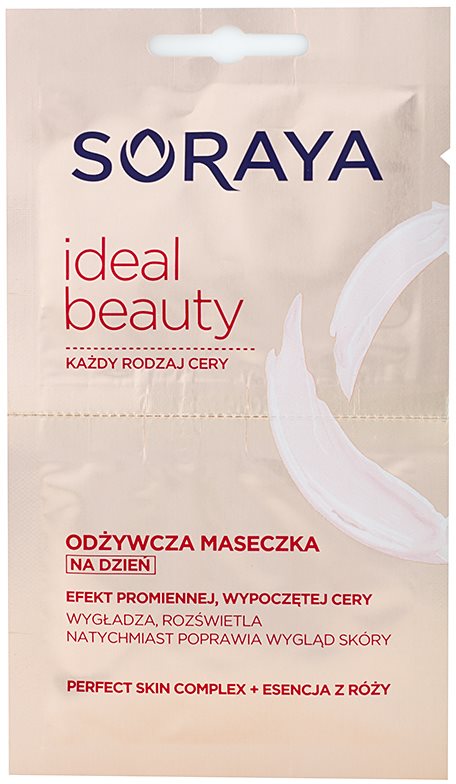Soraya Ideal Beauty výživná maska pro zářivý vzhled pleti