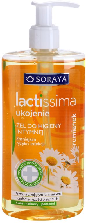 Soraya Lactissima заспокійливий гель для інтимної гігієни