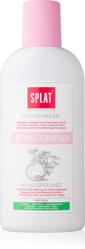 Splat Professional Ultracomplex ústna voda pre komplexnú starostlivosť a bielenie citlivých zubov