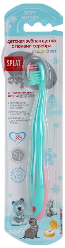 Splat Junior North Toothbrush with Silver Ions Soft