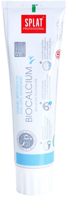 Splat Professional Biocalcium pasta de dinti bio-activa pentru refacerea smaltului si albirea sigura