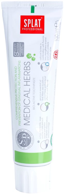 Splat Professional Medical Herbs Bio-Active Toothpaste For Protection Of Teeth And Gums