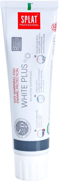 Splat Professional White Plus pasta de dinti bio-activa pentru albirea si protectia smaltului dentar