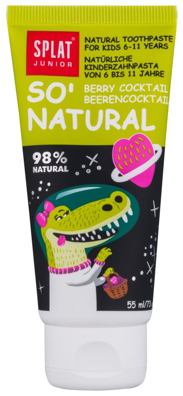 Splat Junior So' Natural Toothpaste for Kids 6-11 Years