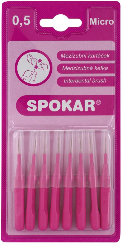Spokar Classic fogköztisztító kefék 8 db