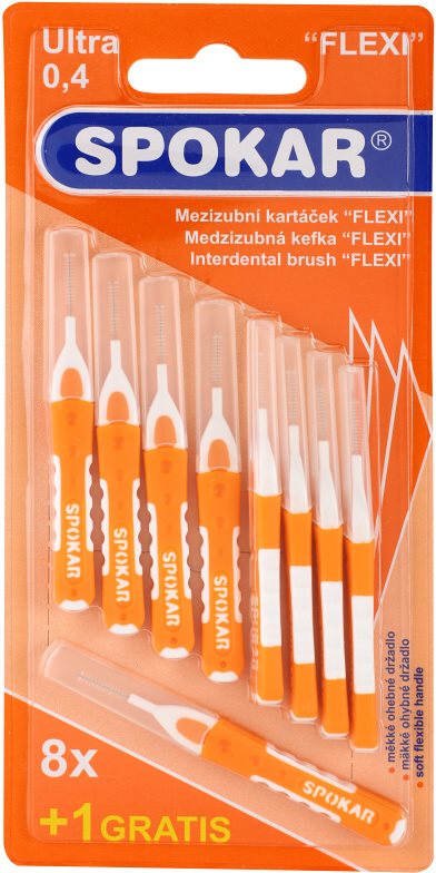 Spokar Flexi mezizubní kartáčky 9 ks