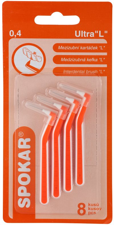 Spokar "L" mezizubní kartáčky 8 ks