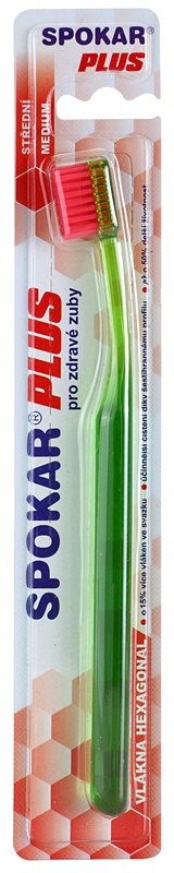 Spokar Plus escova de dentes medium