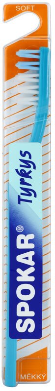 Spokar Tyrkys cepillo de dientes suave