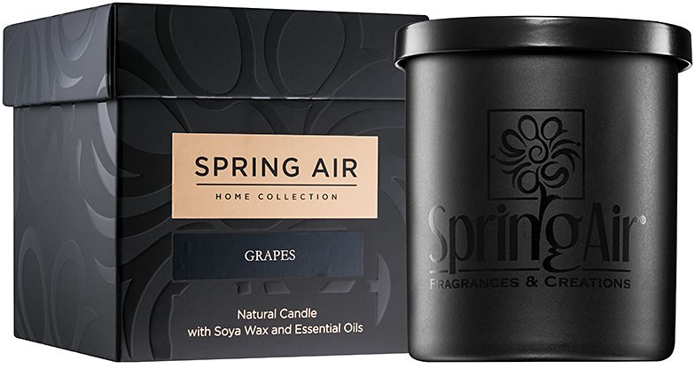 Spring Air Home Collection Grapes Scented Candle 235 ml