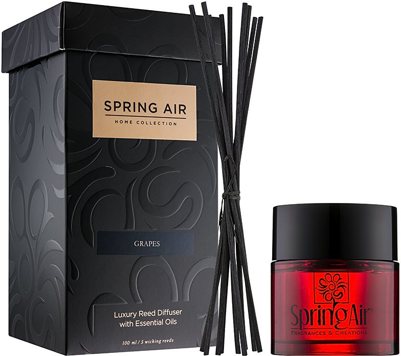 Spring Air Home Collection Grapes Aroma Diffuser mit Füllung 100 ml