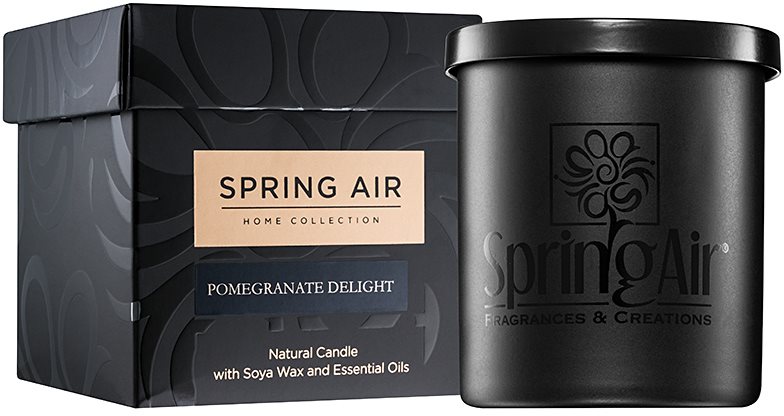 Spring Air Home Collection Pomegranate Delight vela perfumado 235 ml
