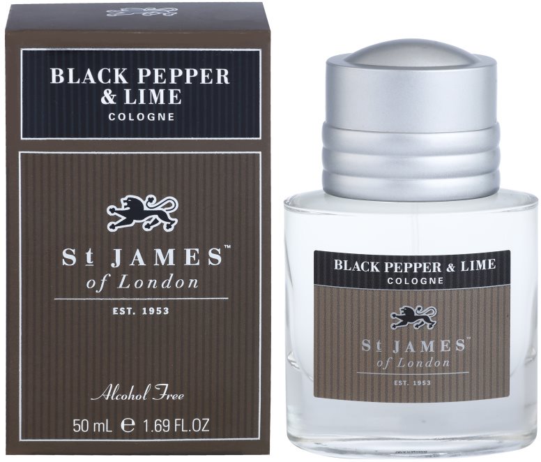 St. James Of London Black Pepper & Persian Lime woda kolońska dla mężczyzn 50 ml
