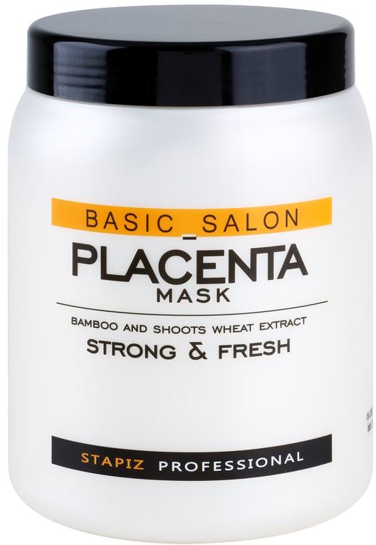 Stapiz Basic Salon Placenta hydratační maska pro lámavé a namáhané vlasy