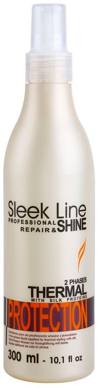 Stapiz Sleek Line Protection dvoufázový kondicionér pro tepelnou úpravu vlasů