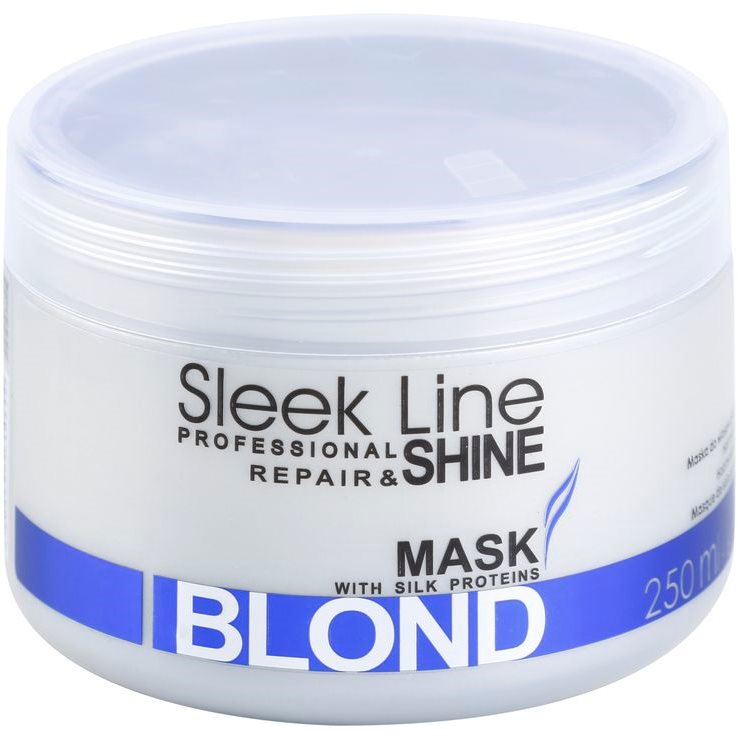 Stapiz Sleek Line Blond Maseczka Do Blond I Siwych Włosów Iperfumypl 1737