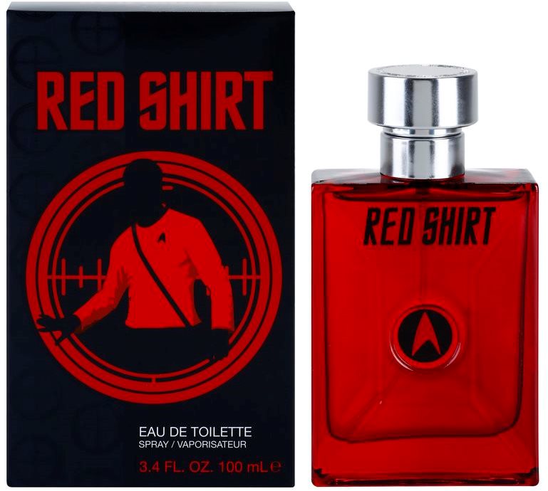 Star Trek Red Shirt eau de toilette per uomo 100 ml