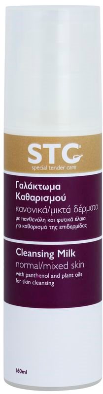 STC Face leite de limpeza para pele normal a mista