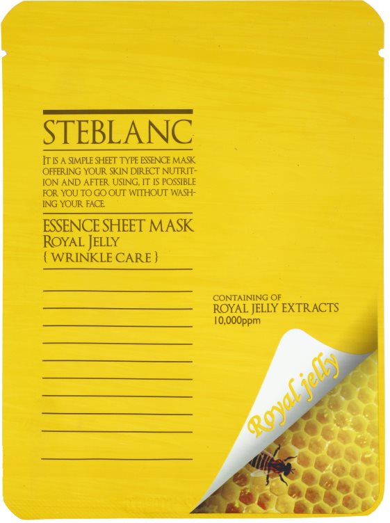 Steblanc Essence Sheet Mask Royal Jelly mascarilla facial antiarrugas