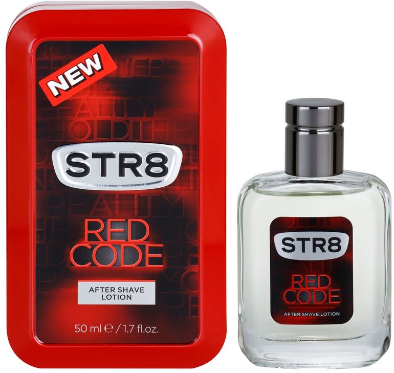 STR8 Red Code after shave para homens 50 ml