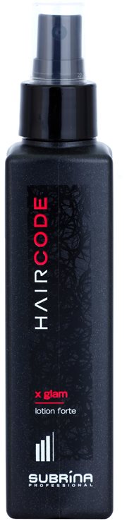 Subrina Professional Hair Code X Glam vlasový sprej extra silné zpevnění