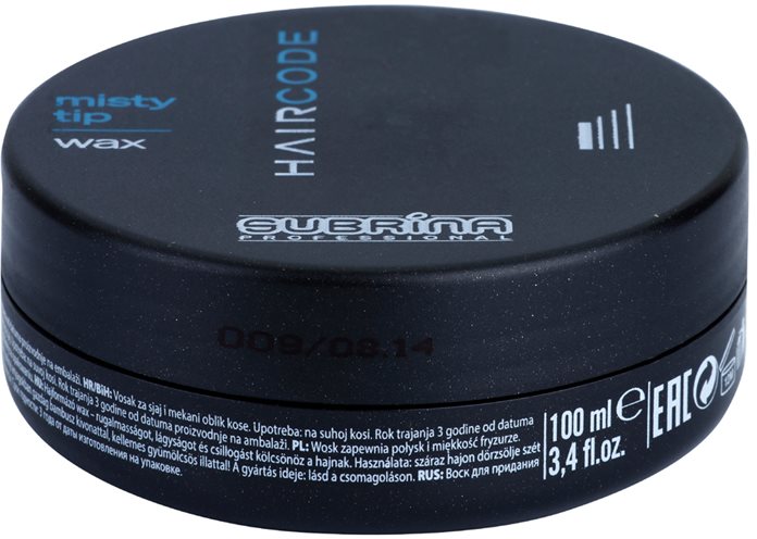 Subrina Professional Hair Code Misty Tip Haarwax voor Fixatie en Vorm