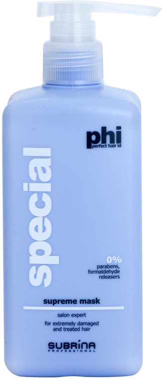 Subrina Professional PHI Special maschera trattamento intenso per capelli trattati chimicamente