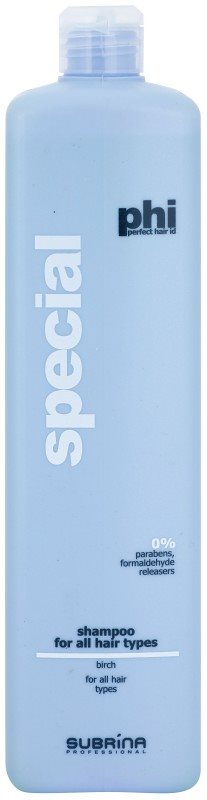 Subrina Professional PHI Special champô para todos os tipos de cabelo