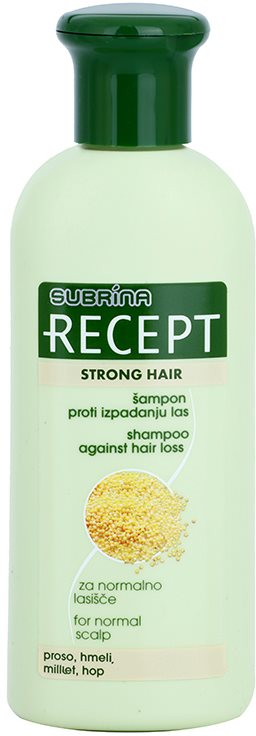 Subrina Professional Recept Strong Hair sampon hajhullás ellen