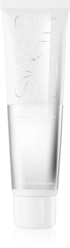 Swissdent Gentle schonende bleichende Zahncreme für empfindliche Zähne