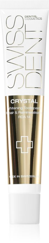 Swissdent Crystal відновлюючий та відбілюючий зубний крем