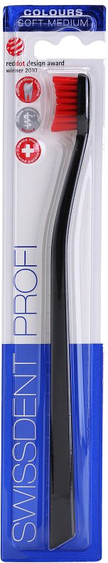 Swissdent Colours Single Toothbrush Soft - Medium