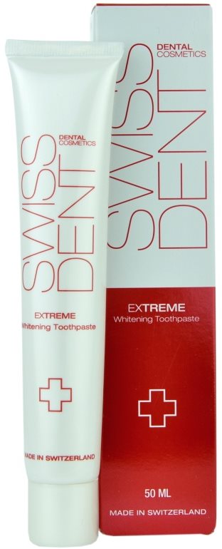 Swissdent Extreme εντατικά λευκαντική οδοντόπαστα