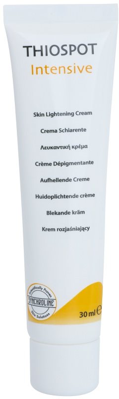 Synchroline Thiospot Intensive crema iluminadora para pieles hiperpigmentadas