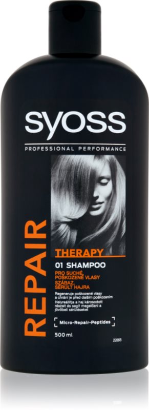 Syoss Repair Therapy intensief regenererende shampoo voor Beschadigd Haar
