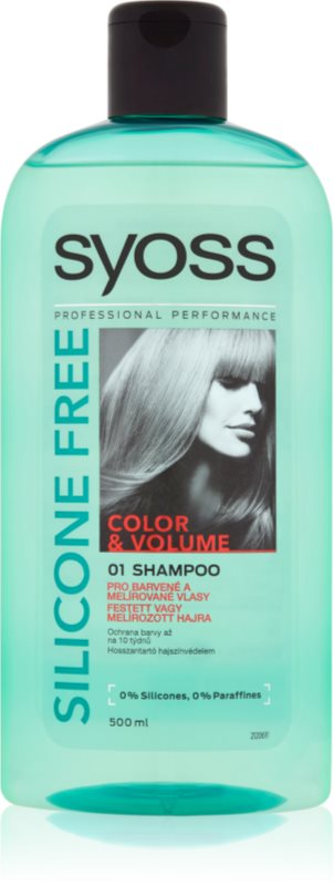 Syoss Silicone Free Color & Volume champú para cabello teñido y con mechas