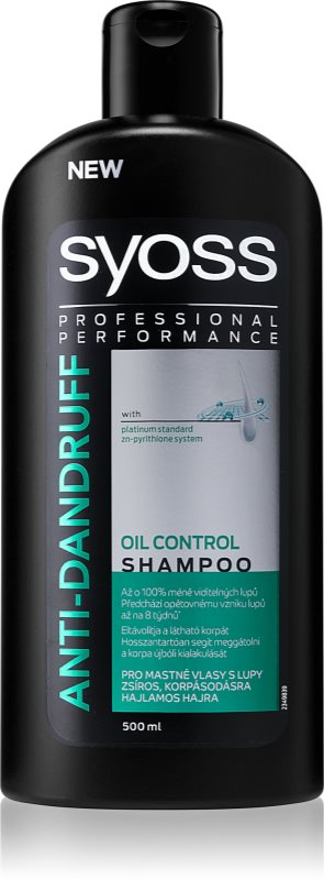 Syoss Anti-Dandruff Platin Control 100 šampon proti prhljaju