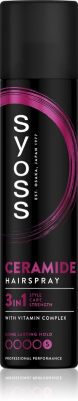 Syoss Ceramide Complex лак за коса с екстра силна фиксация