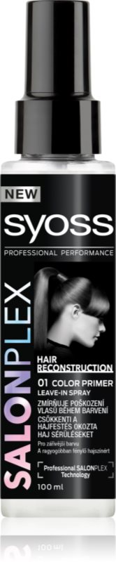 Syoss Salonplex спрей перед фарбуванням