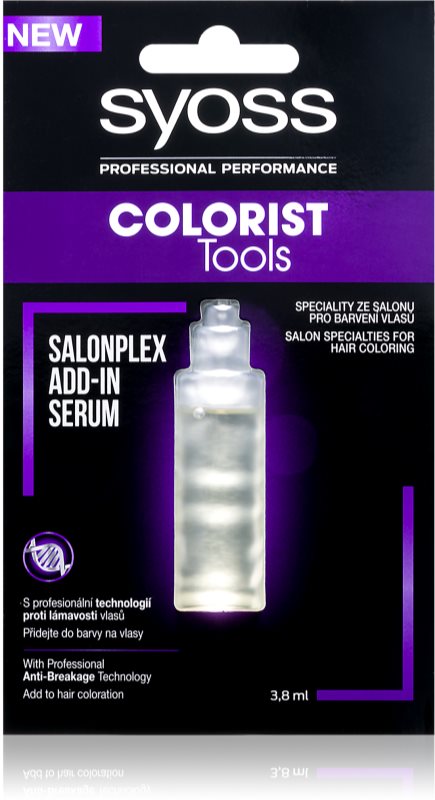 Syoss Colorist Tools сироватка-добавка проти ламкості волосся під час фарбування