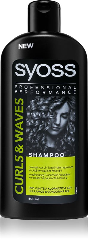 Syoss Curl Me vlažilni šampon za valovite in kodraste lase
