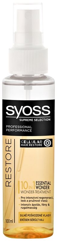 Syoss Supreme Selection Restore sérum para cabelo extremente danificado
