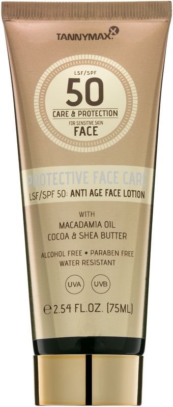 Tannymaxx Protective Body Care SPF protetor solar à prova d'água para o rosto SPF 50