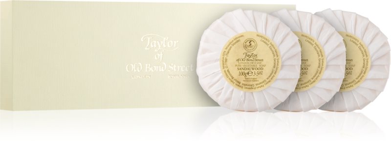 Taylor of Old Bond Street Sandalwood set luksuznih vlažilnih mil
