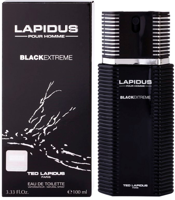 Ted Lapidus Lapidus Pour Homme Black Extreme eau de toilette para hombre 100 ml
