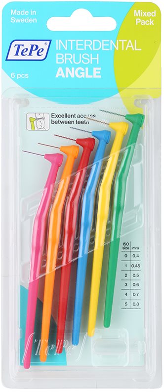 TePe Angle medzizubné kefky mix