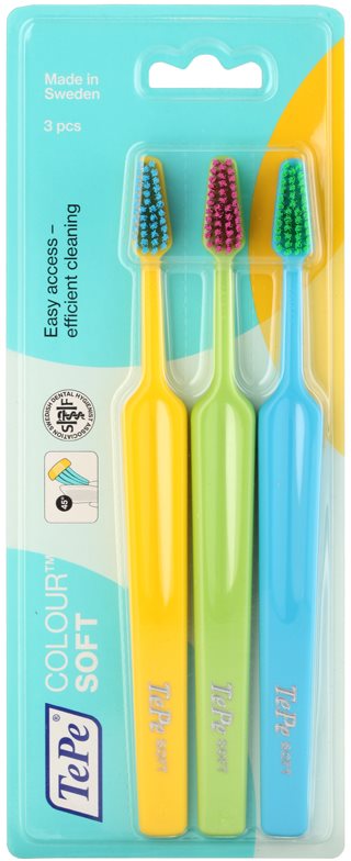TePe Colour Soft Tandenborstels 3st.