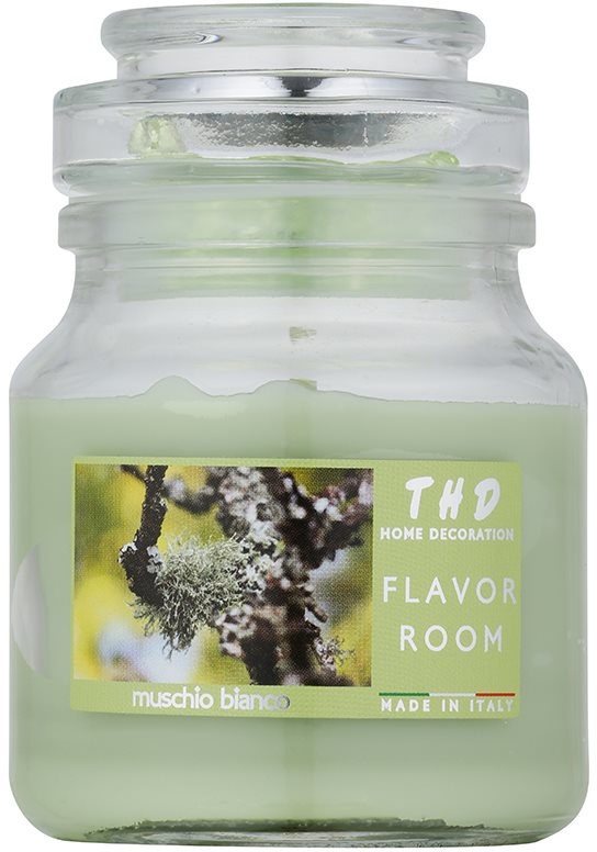 THD Candela Profumeta Muschio Bianco Duftkerze 140 g